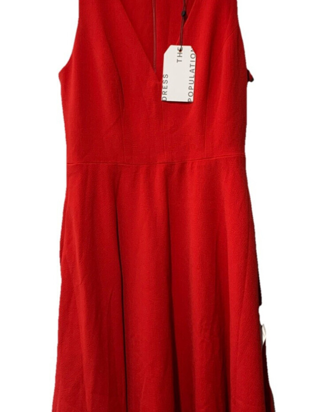 Dress the Population Women's Catalina Electric Dress Medium Sleeveless V-neck